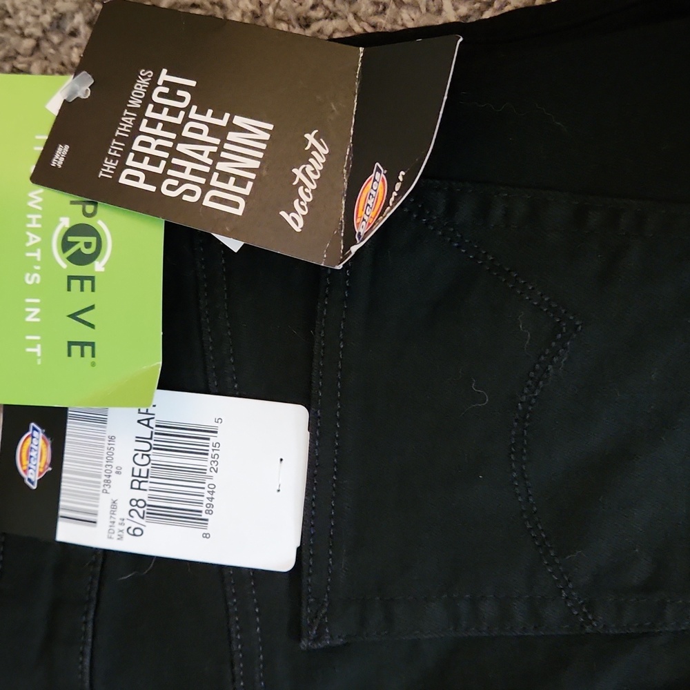 NWT Dickies Perfect Shape Bootxut Jean - Picture 3 of 3
